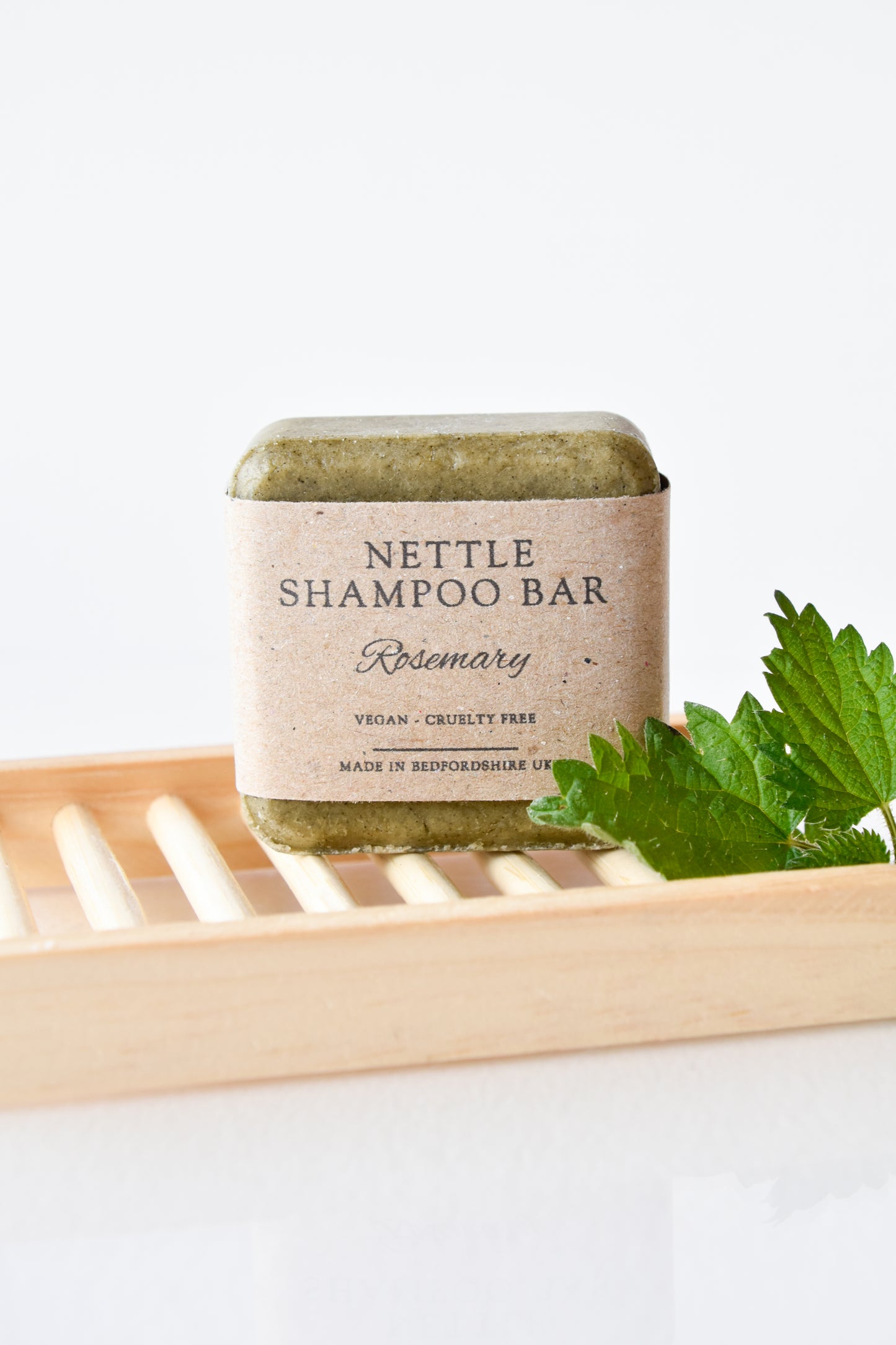 Nettle Shampoo Bar and Rosemary Conditioner Bar Duo (two bars)