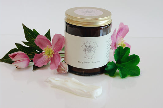 Geranium Body Butter by Lather and Herbs