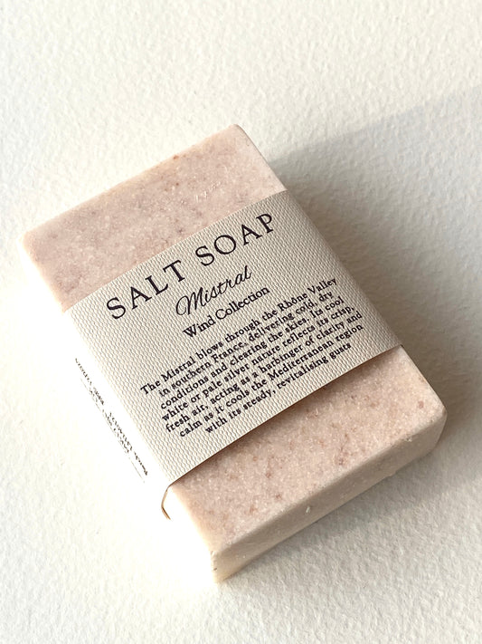 Himalayan & Sea Salt Lavender Botanical Soap - Mistral Salt Soap