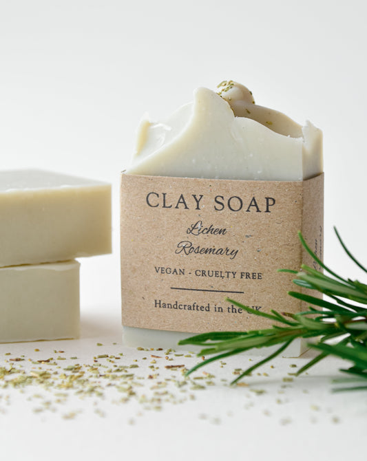 Lichen Rosemary Clay Soap