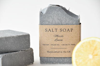 Mizzle Lemon Botanical Sea Salt Soap