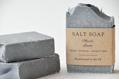 Mizzle Lemon Botanical Sea Salt Soap