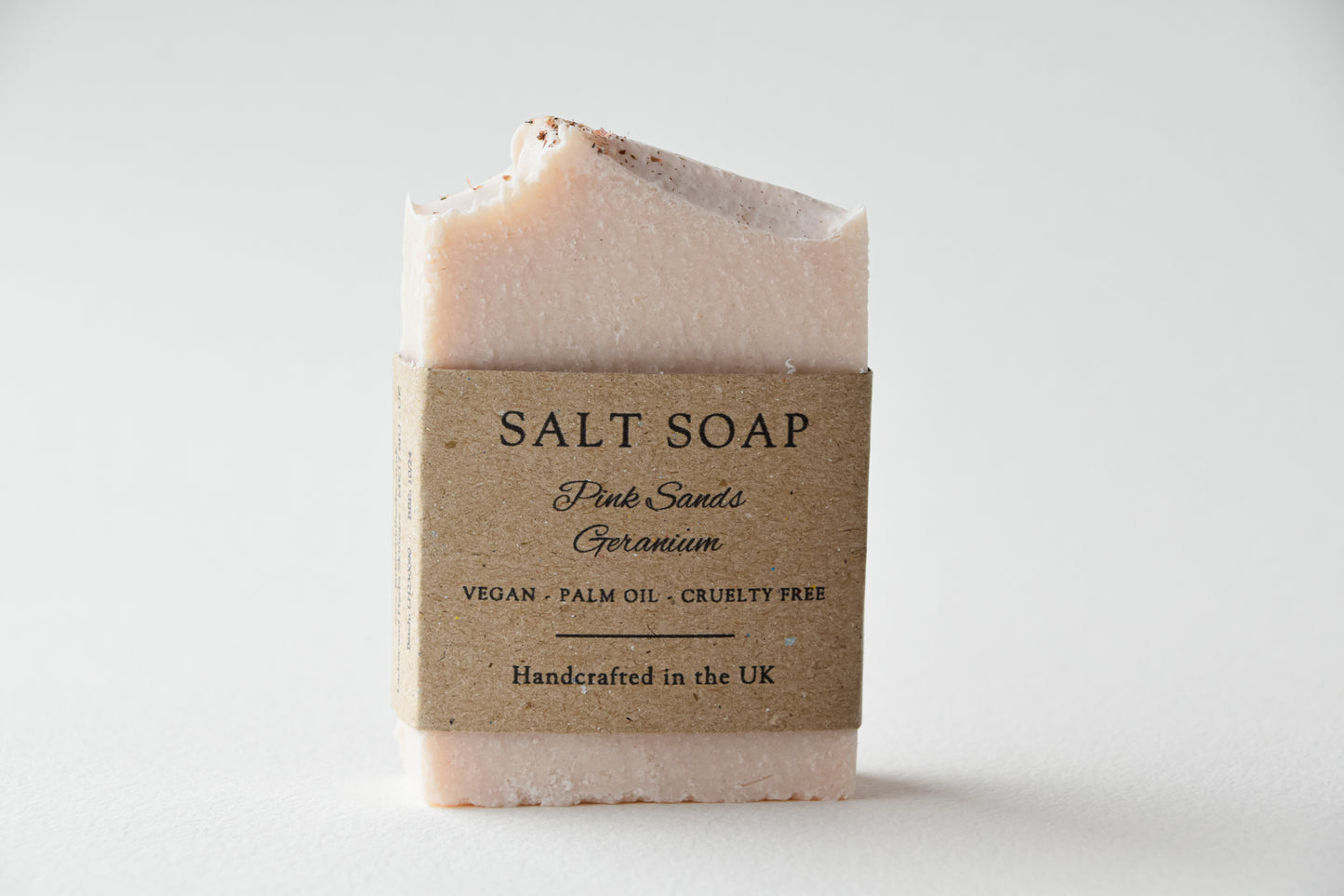 Pink Sands Geranium Botanical Sea Salt Soap