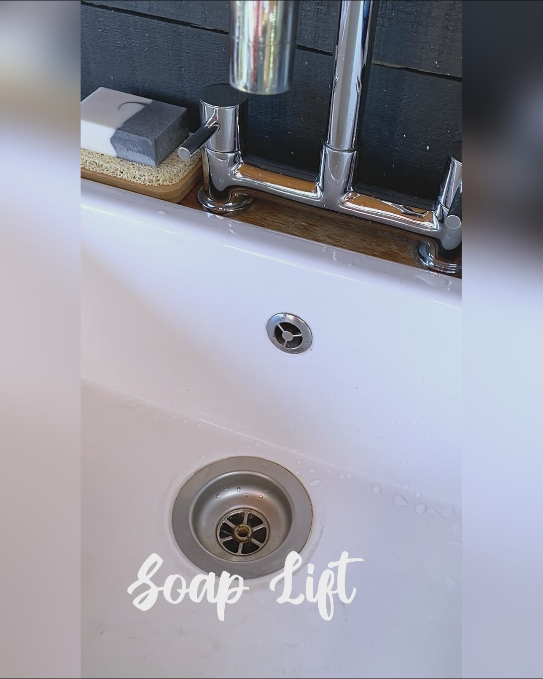 Soap saver soap lift